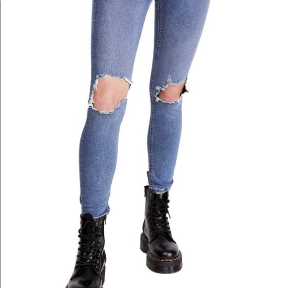 Free people ripped skinny jeans - Picture 8 of 9